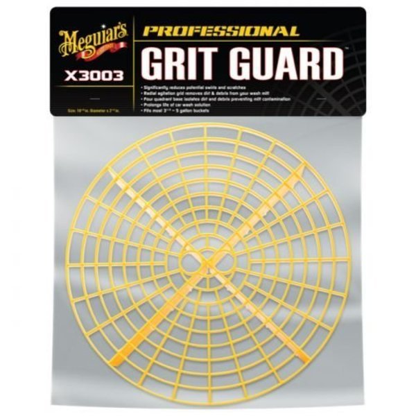 Radial Agitation Grid Used Placed At Bottom Of Bucket To Remove Dirt and Debris From Wash Mitt, Meguiars Wax, Mfr#: X3003